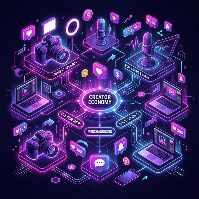 Creator Economy overview graphic